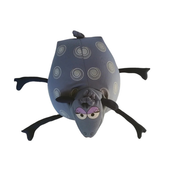 Bean Bag Sheep Stuffed Animal, Blue - Picture 3 of 7